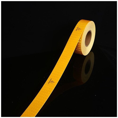 5 cm Tank Truck Reflective Stickers for Dangerous Goods Transport Vehicles Night Safety Warning Tapes Traffic Safe Protection: Default Title
