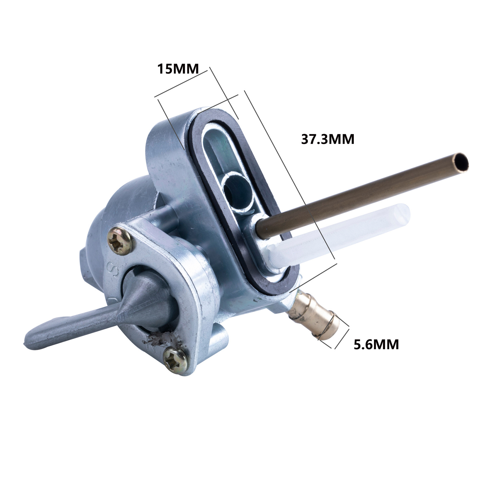 Fuel Petcock Valve Gas Tank Switch for Honda kCL125A CL90 S65 S90 SL70 SL90 Replacements
