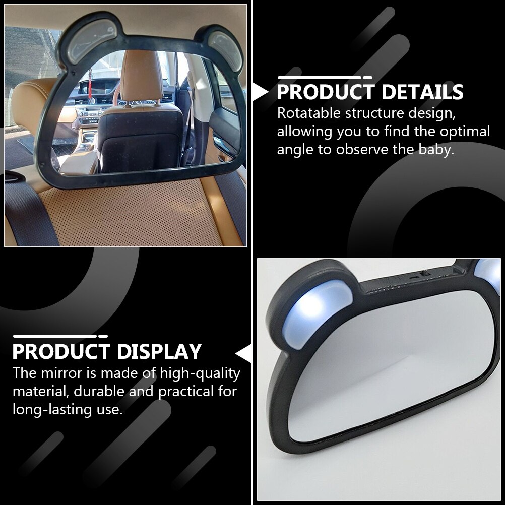 1pc Car Interior Rearview Mirror Durable Convenien... – Grandado