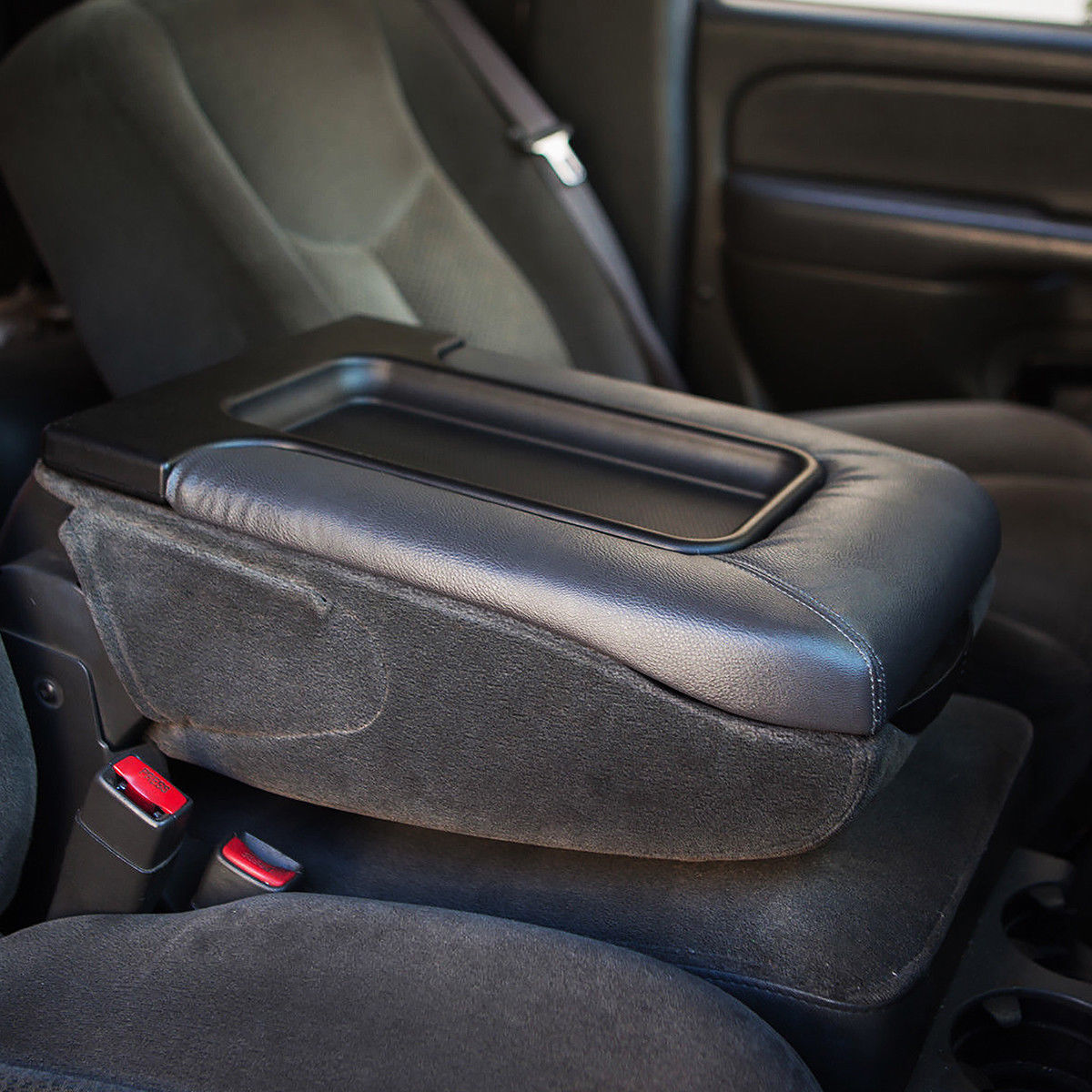 Interior Armrest Hinge Latch Center Console Lid Replacement Kit For Chevy Avalanche Suburban GMC Sierra Yukon