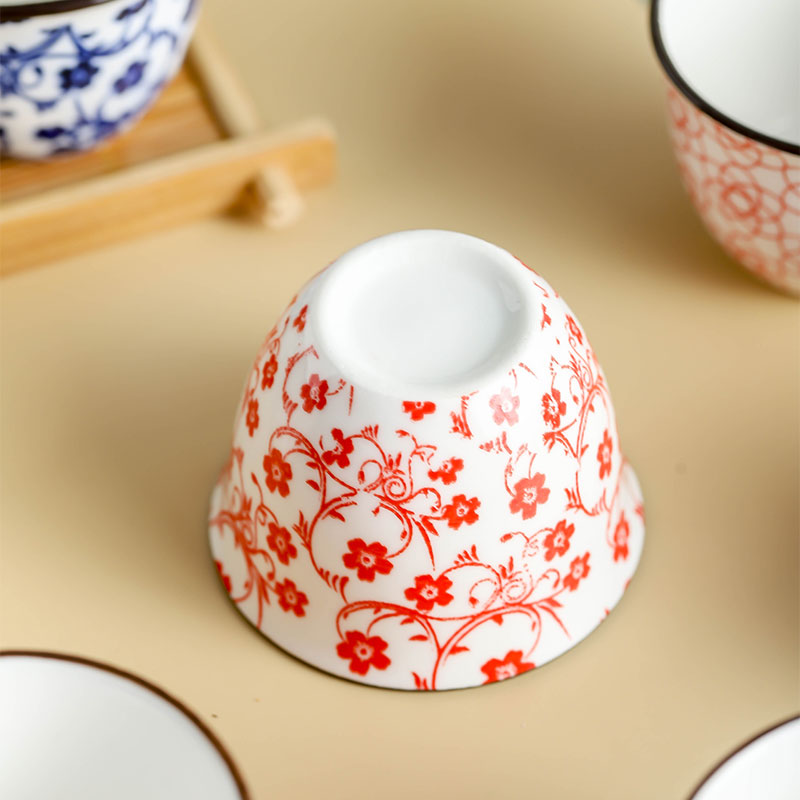 RHE 3 taza ps té Taza de cerámica para sopa pintado a mano original botella de agua juego de tazas de café whisky vino tazas