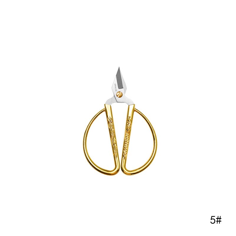 MIUSIE Edelstahl Schneider Schere Kreuz Stich Papier-schneiden Schere Handwerk Stickerei Haushalt NäHenne Stoff Scher: Typ5