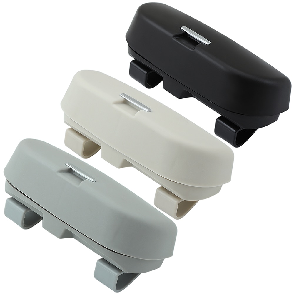 Glasses Case Organizer Box Sunglasses Holder Storage Pockets For Ford Focus MK2 MK3 MK4 ST Fiesta Ecosport Everest Mondeo Kuga