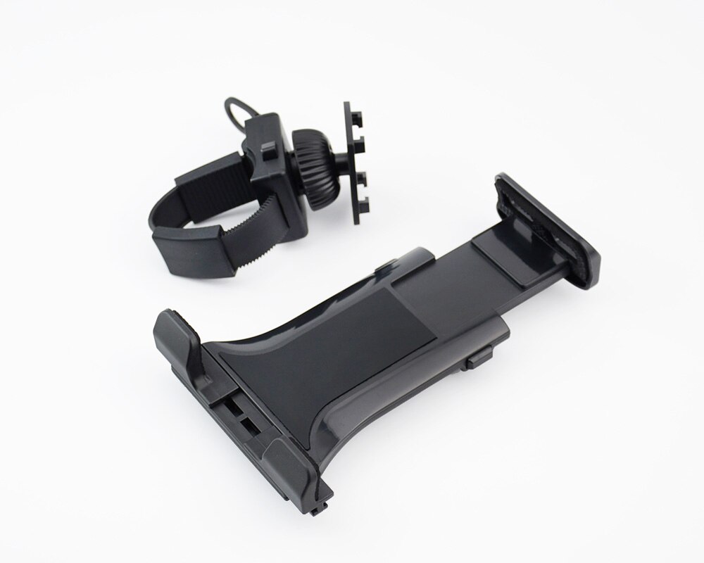 Universal Handlebar Mount for iPad iPhone Tablet 360 Degree 3.5” to 12” Expandable Pole Strap Phone Holder Indoor Cycling Gym