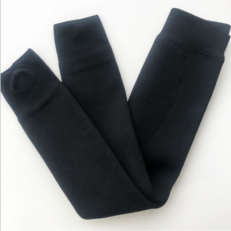 Kindermeisje baby baby kousen 3-8 jaar meisjes panty's kinderen katoenen broeken schattige peuter winter warme panty's: Zwart / Ik (5-8t)