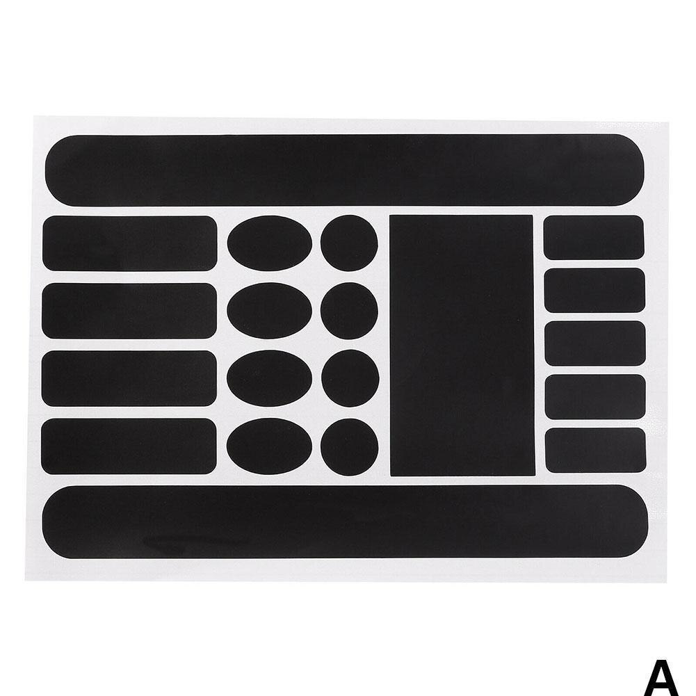 Película protectora para bicicleta de montaña, película de protección de pintura, adhesivos, accesorios para ciclismo, pegatinas, Kit Ne Y3X2: Matt black