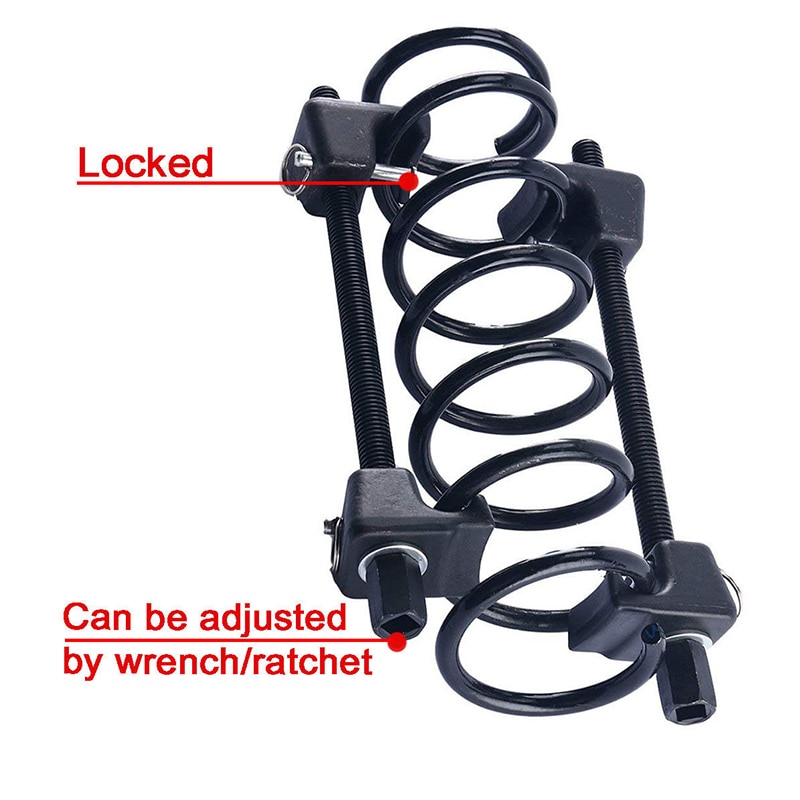 Heavy Duty Macpherson Strut Coil Spring Compressor Clamp Set Vehicle Suspension 260mm