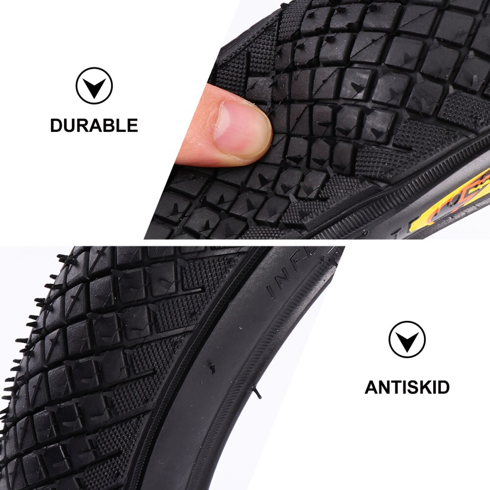 12x2.125 Kids Balance Bike Tire Thicken Outer Tire for Bike Racing (Random Pattern)