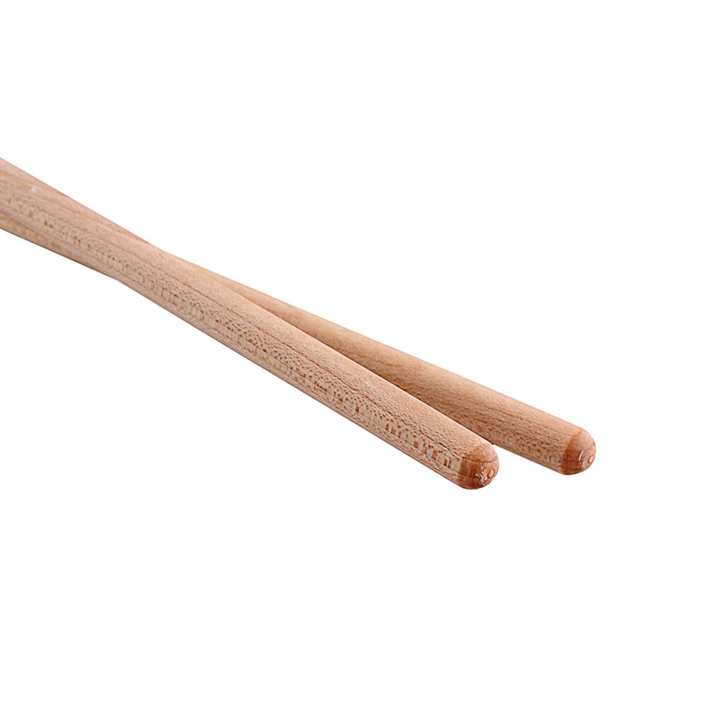 Varillas de tambor de madera de cabeza suave, accesorios de instrumentos de percusión, accesorio de equipo de música, 1 par