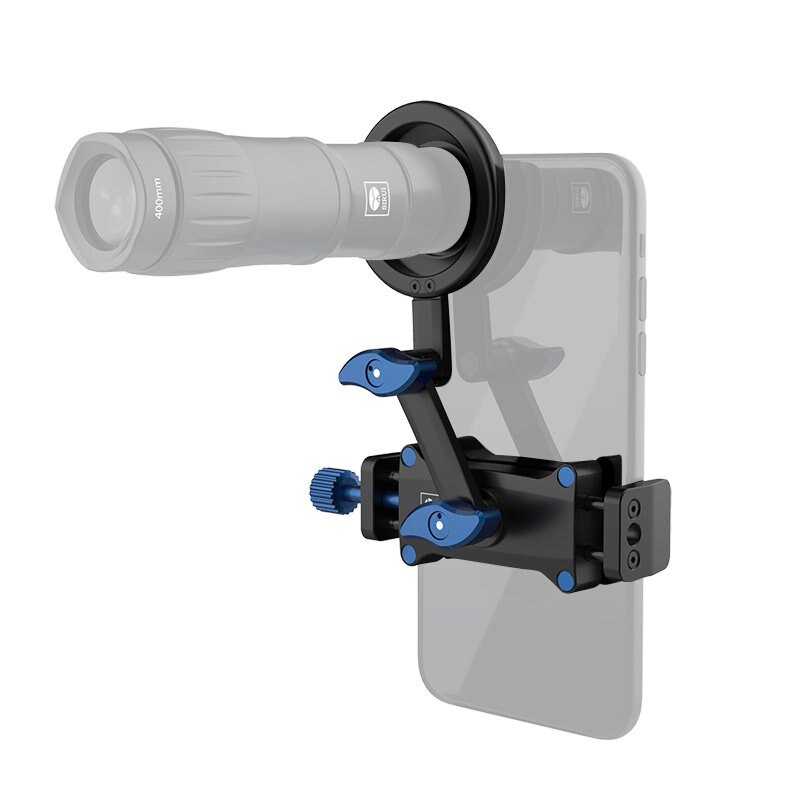 Jaula de conejo universal para teléfono móvil, lente de ojos de pez para teléfono móvil, jaulas de conejo para trípode, lente gran angular de 1/4 tornillos, jaulas de metal para teléfono inteligente