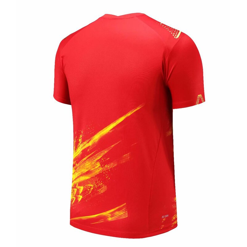 Pingpang China Dragon Tafeltennis Shirts Shirts Droge Fit Mannen Ping Pong T-shirt Tafeltennis Kleding