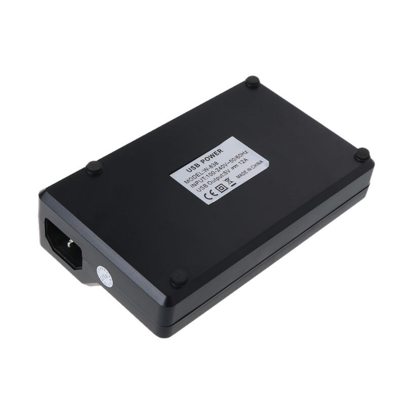 1Set 10 Ports USB Charger Multi Ports Smart Charging Station Hub For Mobile Phone Tablet iPhone iPad Samsung Accessories Y4UE