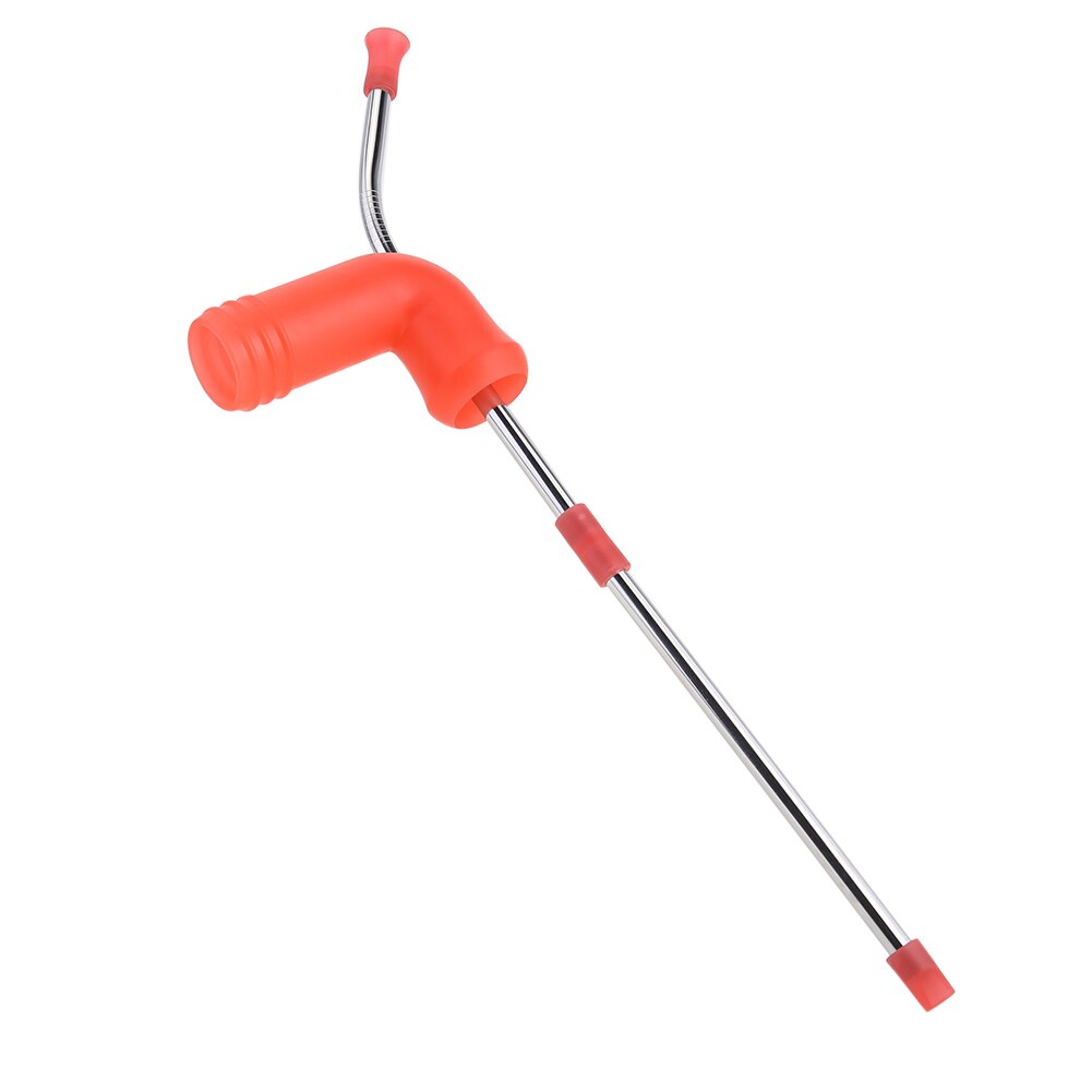 Bier Snorkel Dubbele Bier Snorkel Stro Voor Festivals Party Bar Drinken Gereedschap Wijn Dispenser Trechter Slammer Snorkel: A-Red