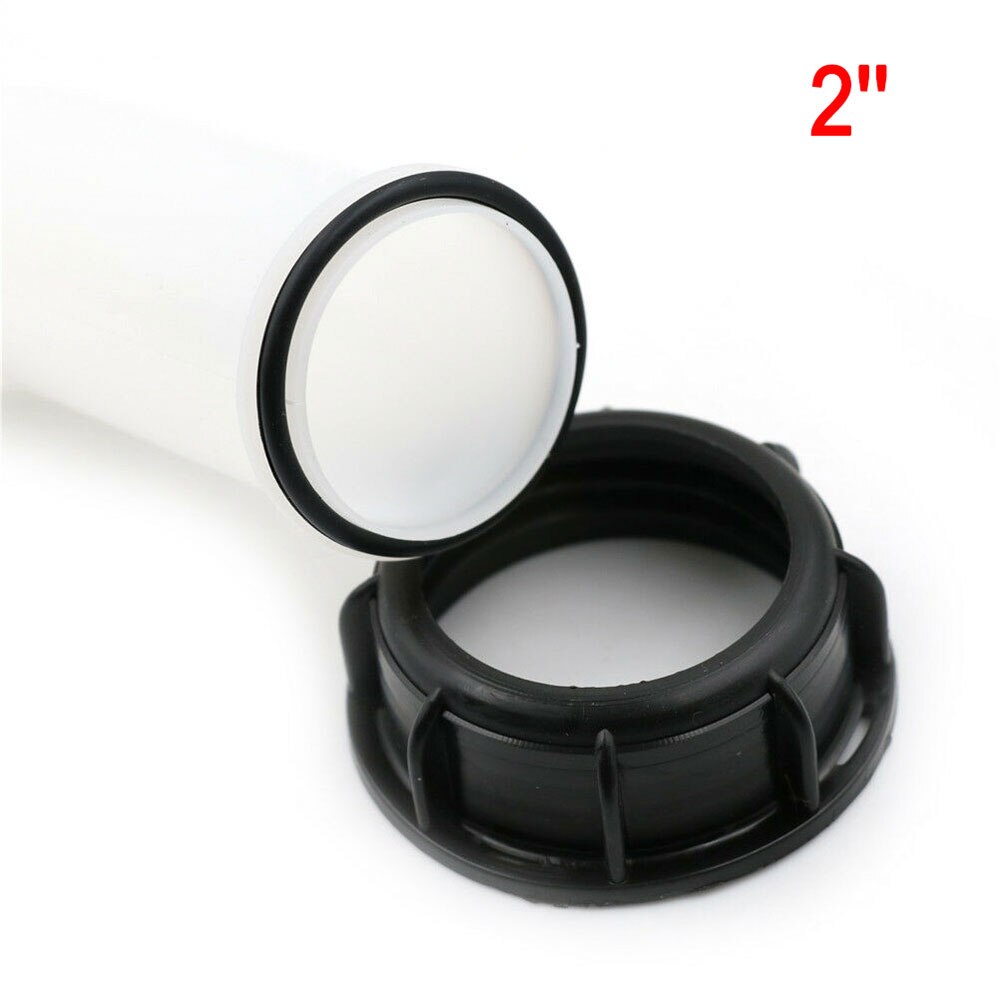 1000L IBC Water Tank 2'' Extension Drain Spout Hose Nozzle Tap Cap Thread Valve Fitting Garden Tap Accessories