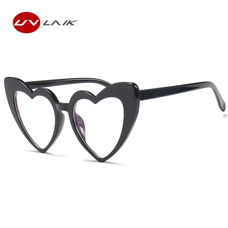 Uvlaik Hart Zonnebril Vrouwen Lolita Liefde Glazen Vintage Zonnebril Reflecterende Brillen UV400 Retro Bril