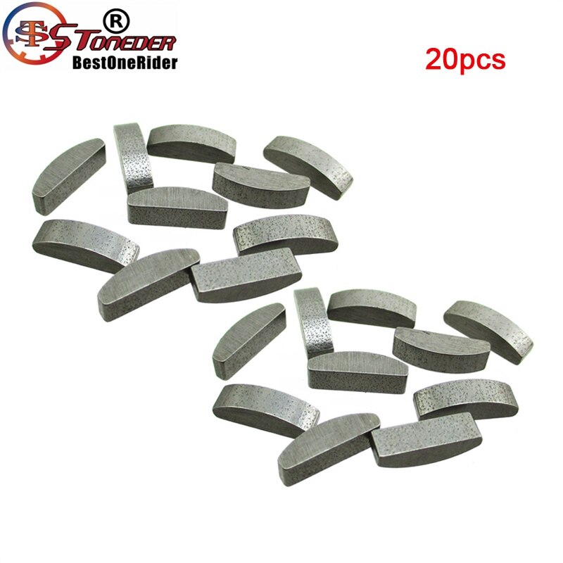 STONEDER Woodruff Key For Chinese GY6 125 150cc Scooter Moped ATV 152QMI 157QMJ Jonway JMSTAR Roketa Sunl Tank Peach Taotao