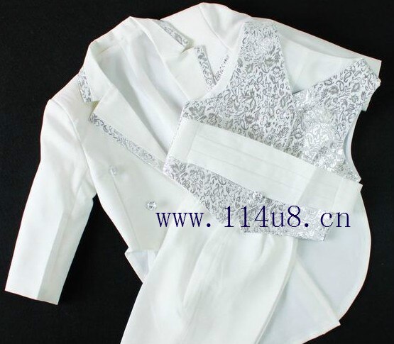 Jongens Regelmatige Formele Blazer Limited Real Flat Kids Smoking Pak Jongen Kinderen Chorus Dans Kostuum 4 stuk/set Kleding Maten