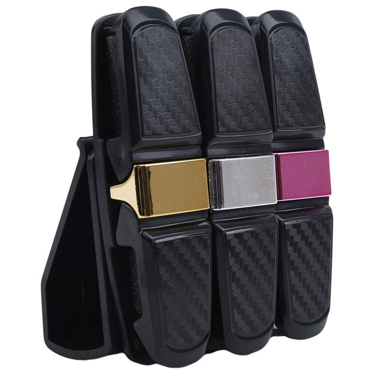 Przenośny robić samochodu futerały na okulary klamra na karty i okulary osłona przeciwsłoneczna robić samochodu uchwyt na okulary przeciwsłoneczne ABS okulary akcesoria samochodowe