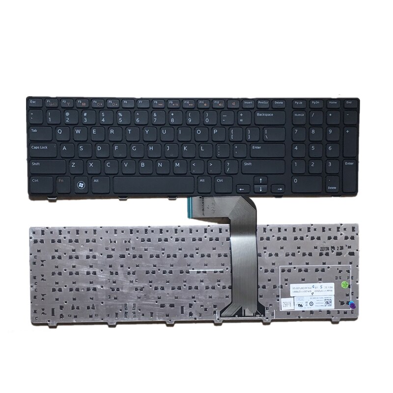 Laptop Hintergrundbeleuchtung Tastatur Für Dell inspiron 17R N7110 XPS 17 L701X L702X 5720 7720 Vostro 3750 v3750 UNS tastatur mit rahmen