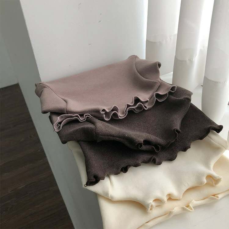 Herfst koreaanse kinderkledingproducten baby katoenen t-shirt met lange mouwen baby bottoming t-shirt baby bottoming