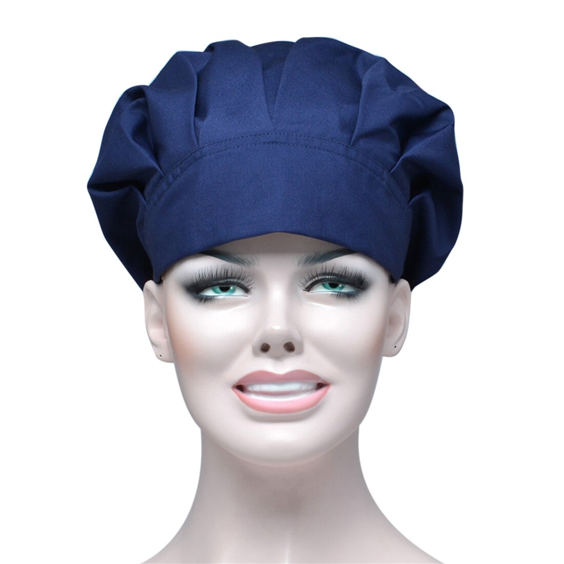 Nouveaux chapeaux de travail unisexe travail de laboratoire chapeaux chapeau de Salon de beauté: Navy
