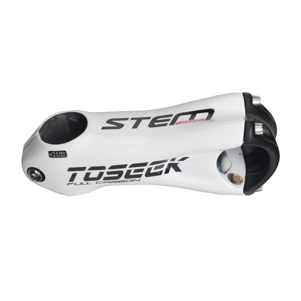 TOSEEK – tige de vélo en Fiber de carbone à 10 degrés, guidon/fourche de vélo de route, diamètre 31.8/28.6mm, 3 couleurs: white 100