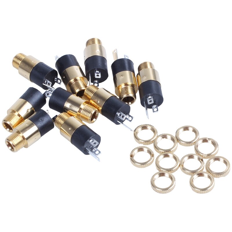 1 Set 5MP USB Camera Module Auto Focus Free Drive & 10PCS 3.5Mm 1/8Inch Panel Mount Jack Solder Connector