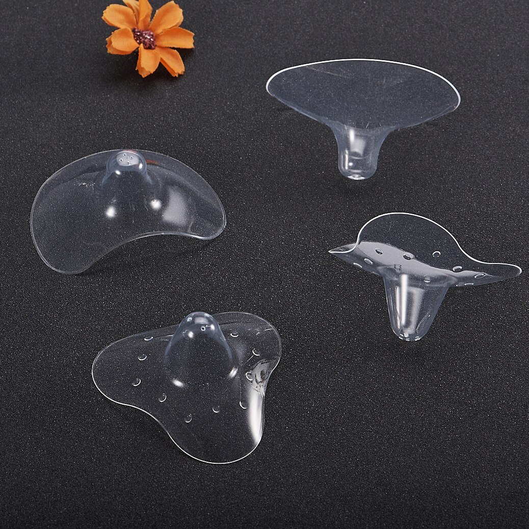 Tétines de protection en silicone pour les mères allaitantes,protecteurs de mamelons, du lait maternel,