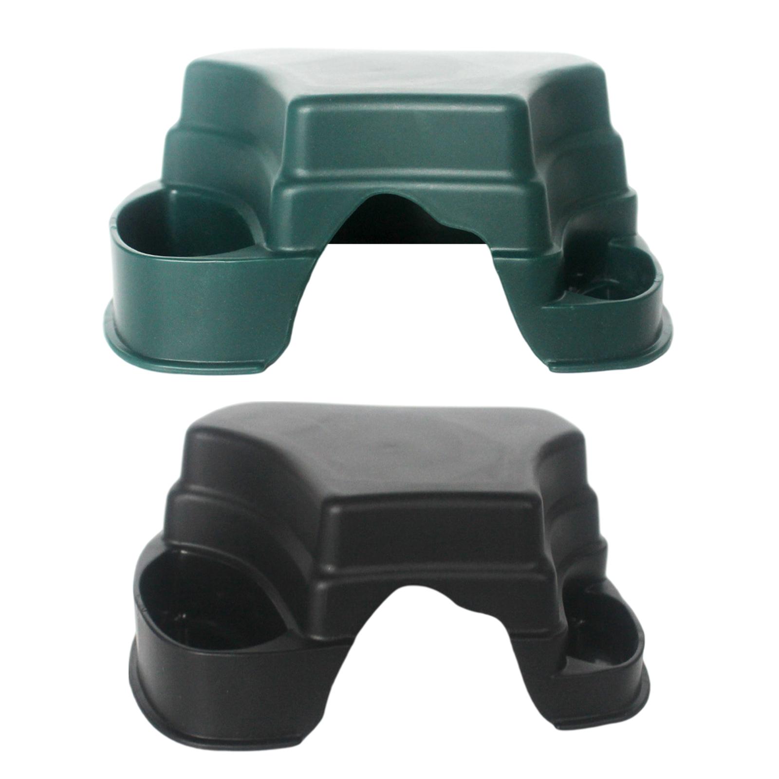 Reptile Hideout Cave Box with Basin Easy Clean Shelter House for Frog Snake Spiders