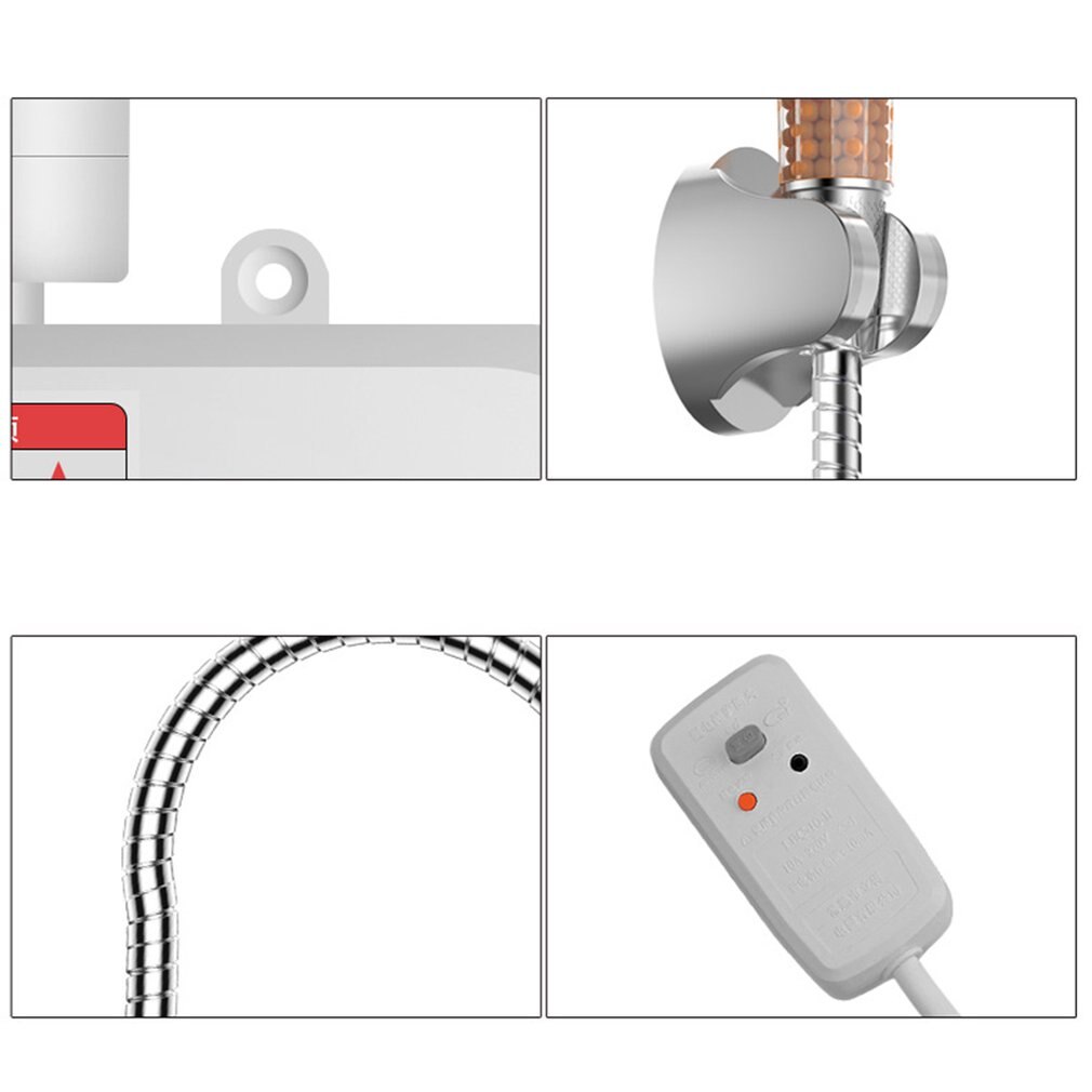 Calentador de agua termostático, instalación gratuita de grifo eléctrico, grifo de calefacción eléctrica , calentador de agua instantáneo