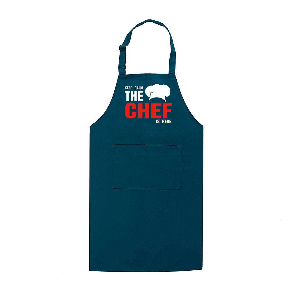 Chef Apron Food Service Uniforms Funny Printed Adjustable Halter Long Aprons Restaurant Hotel Kitchen Cafe Chef Workwear