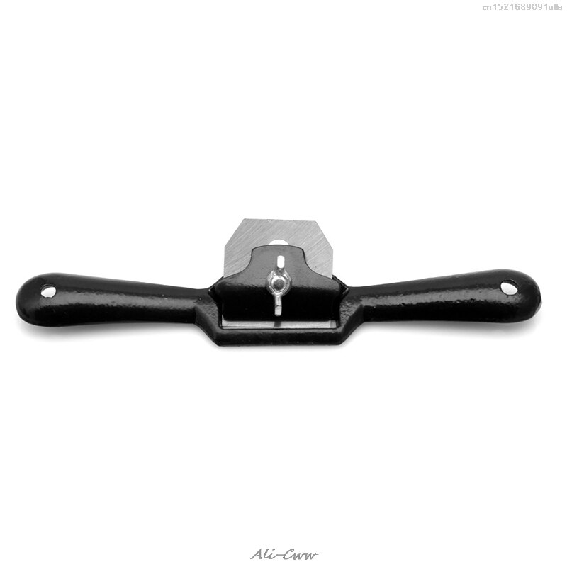 Herramienta plana para afeitar con aspas, cepillo de radios de y 45mm, para trabajo en madera, 2 manos