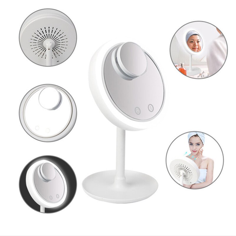 Mirror With Led Light Makeup Mirror Stand For Cosmetics Dressers Led Mirror With Light Side Mirror Folding Set