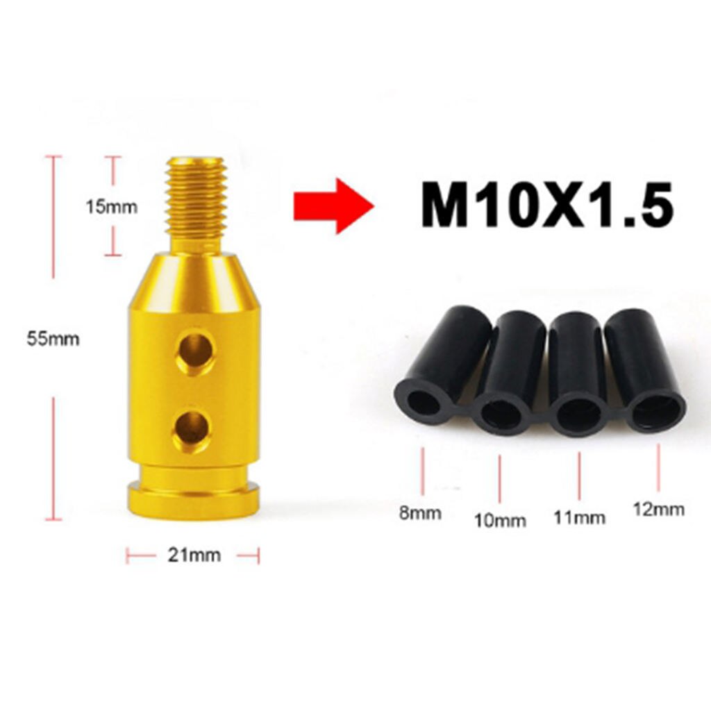 Universele Aluminium Versnellingspook Adapter Voor Bmw/Er Schroefdraad