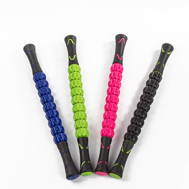 GYM Oefening Roller Been Body Arm Terug Schouder Spier Stimulator Stconvex oppervlak spier massage stok fascia massage stok roller