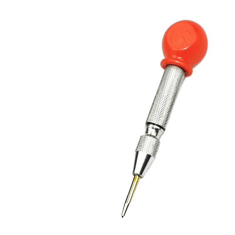 5 tums automatisk mittstift stans fjäderbelastad märkning starthål verktyg trä press buckla markör träbearbetningsverktyg borrskär: A2