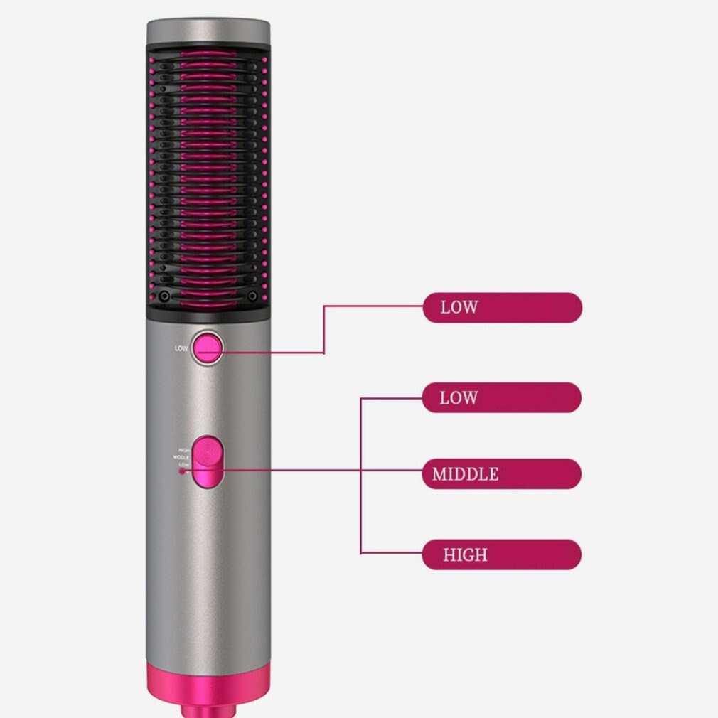 Stijltang Krultangen Air Kam Steil Volume Dual-Gebruik 2-In-1 Haar Kam stijl Haar Kam