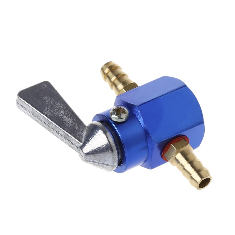 Universal 6mm In-Line Petrol / Fuel Tap Motorcycle On-OFF Petcock Fuel Switch