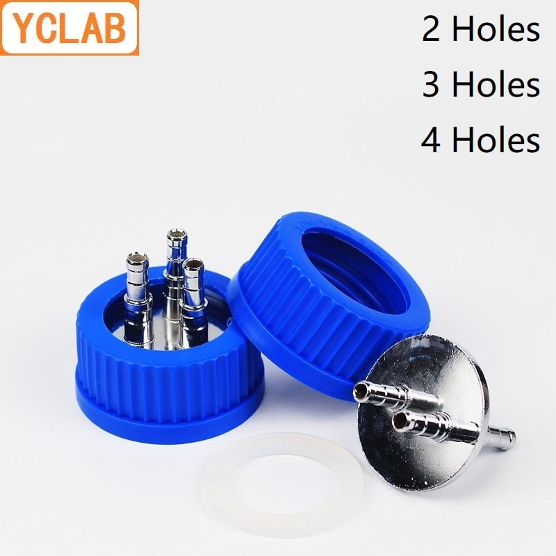 YCLAB Blue Cap with 2/3/4 Stainless Steel Holes Re... – Vicedeal