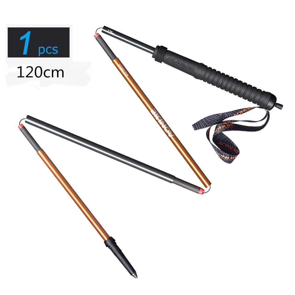 AONIJIE E4102 M-Pole Folding Ultralight Quick Lock Trekking Poles Hiking Pole Race Running Walking Stick Carbon Fiber 110-120cm: 1 pcs E4102 120cm