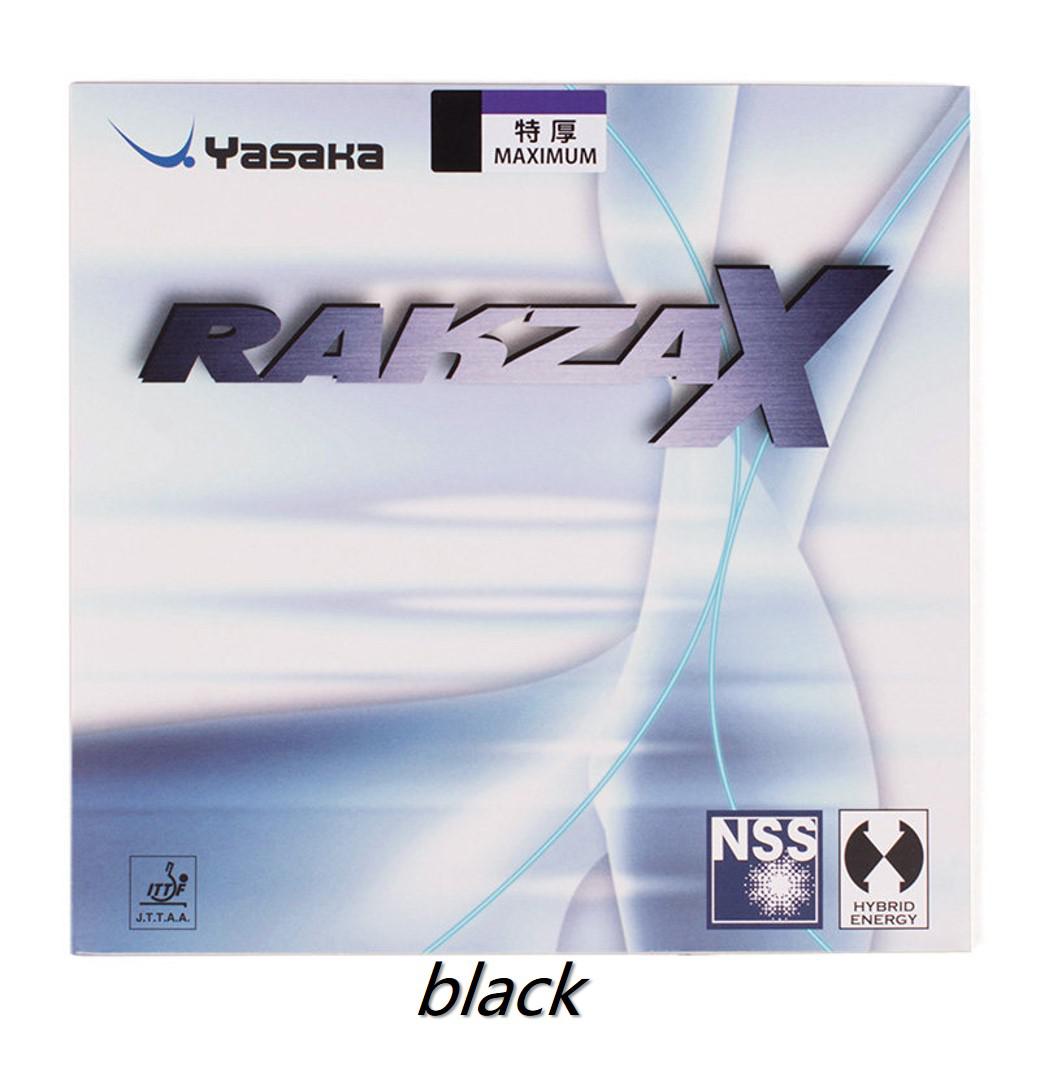 Yasaka Original RAKZA 9 RK9 RK 7 RK 7 SOFT Pimples In Table Tennis Rubber hybid energy Pips-In Ping Pong Sponge Tenis De Mesa: RK X black