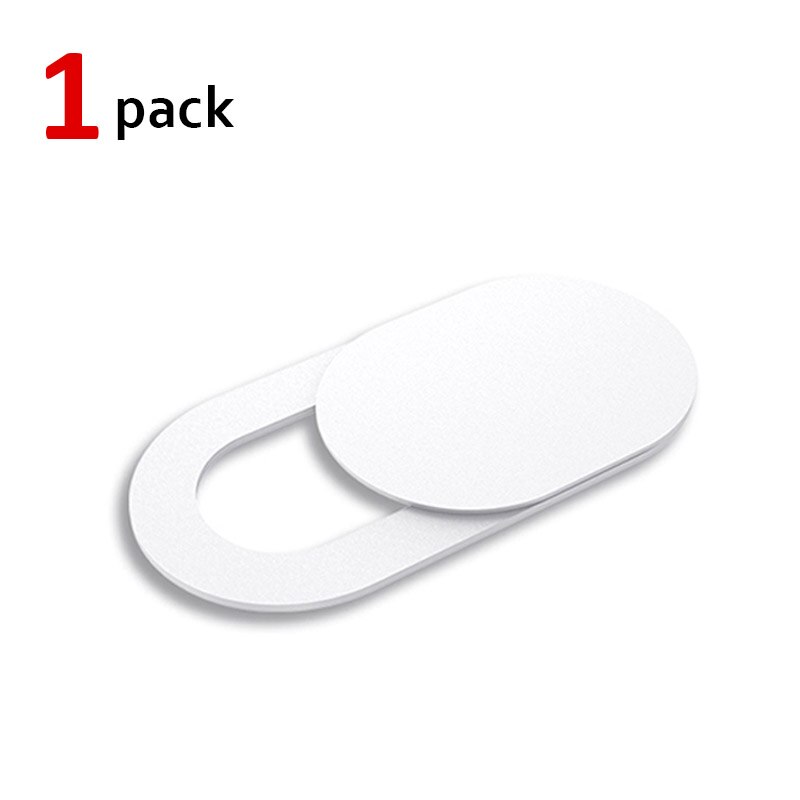 1/3/6/18 Pcs! Privacy Camera Sticker Anti pigolio Ultra sottile protettivo Privacy Webcam Cover per telefono Computer Tablet Len Cover: White