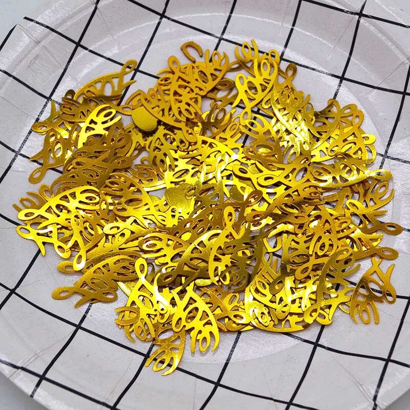 15g scintillant amour coeur lettres paillettes confettis accessoires de fête de mariage confettis mariage jeter Table décoration fournitures
