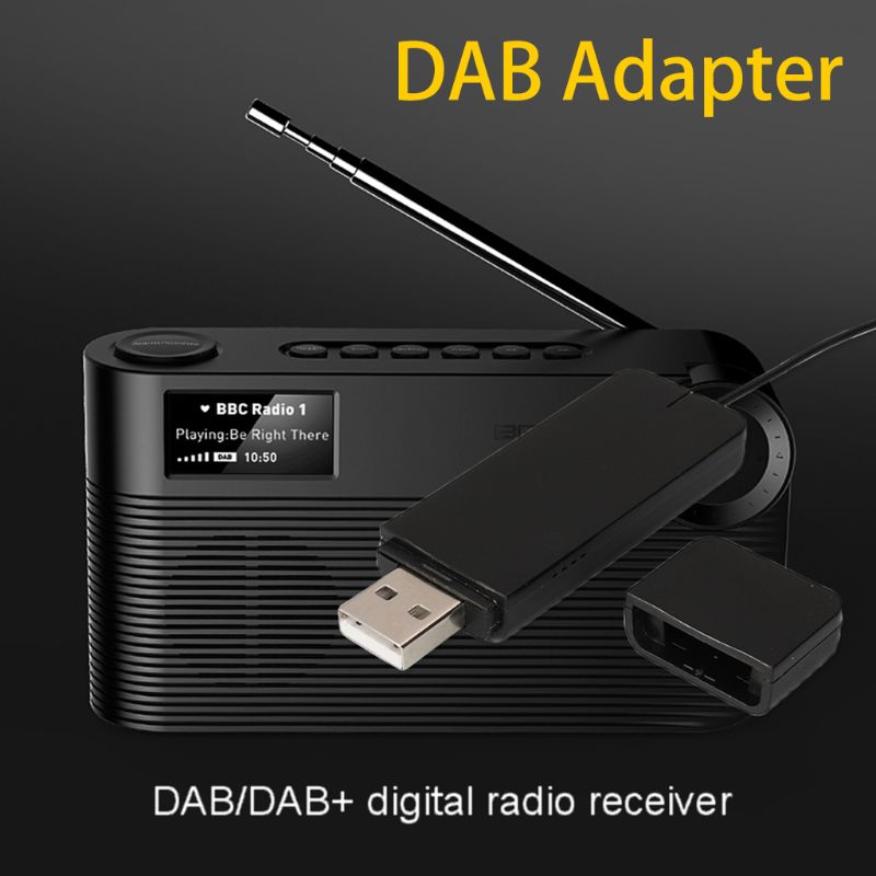 Dab Digitale Radio Ontvanger Met Antenne Voor Bluetooth Luidspreker Home Stereo Tv Met Usb Lezen Disk Functie Accessoires