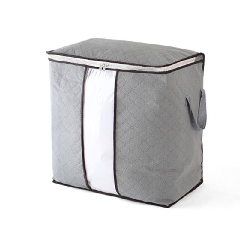 Thuis Opslag Opvouwbare Tas Waterdichte Oxford Stof Beddengoed Kussens Quilt Opbergtas Kleding Opbergtas Organizer: Blauw