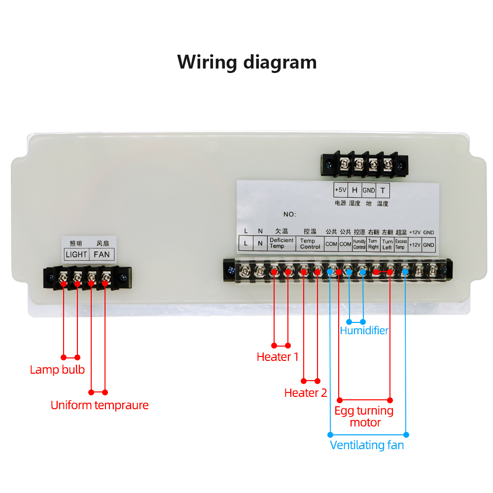 1 Set Incubator Accessories Full Function Temperature And Humidity XM-18D Incubator Controller