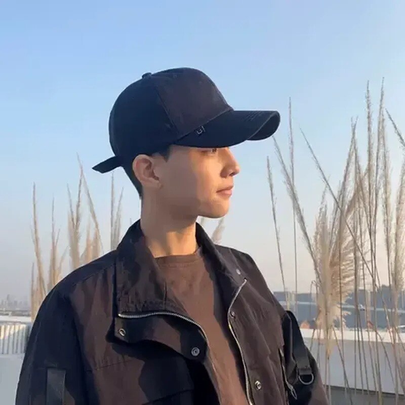Sneldrogende Sport Baseball Cap Zonnebrandcrème Gebogen Zonnehoed Effen Kleur Mode Verstelbare Hoed Vrouwen Mannen Outdoor Straat Hip-Hop Hoed