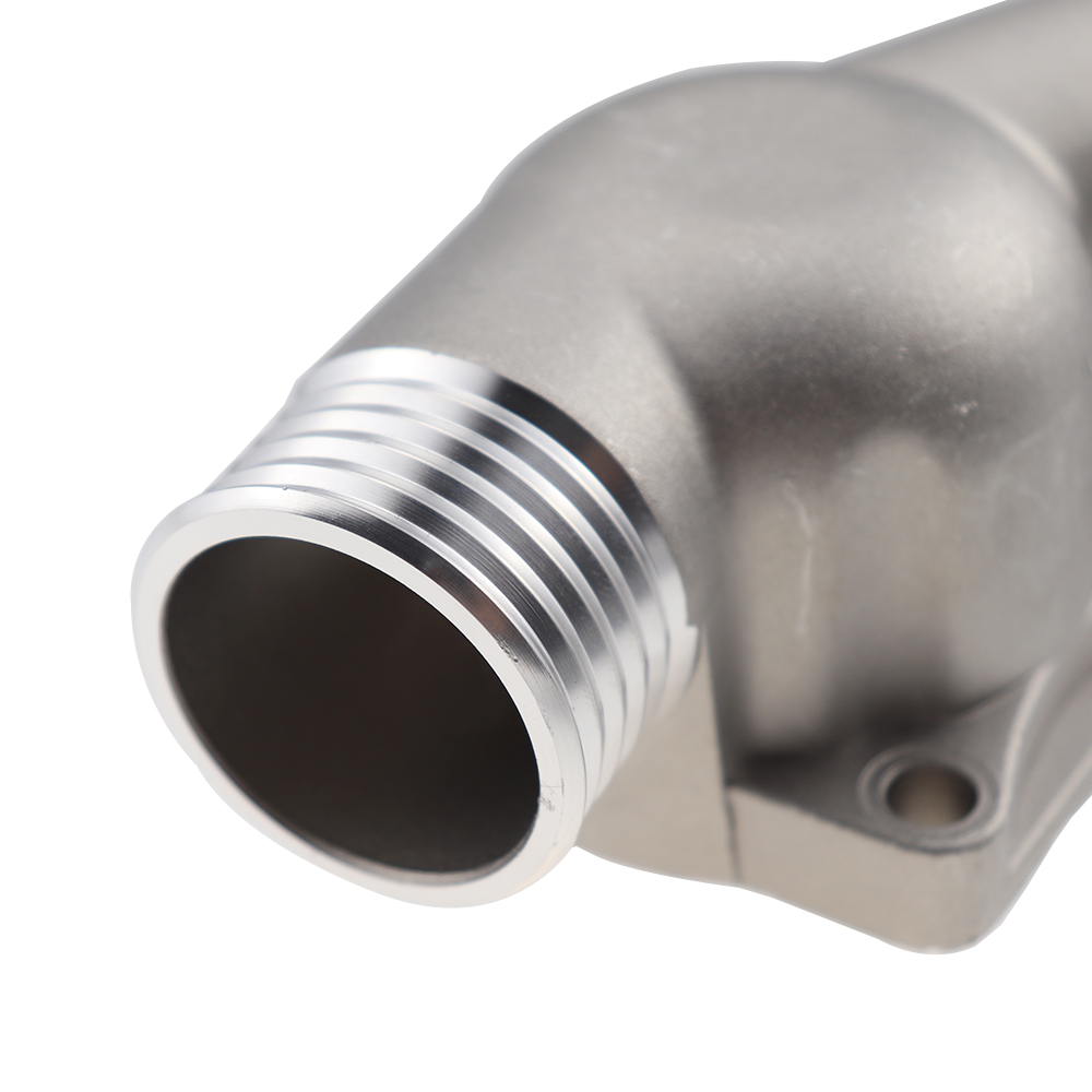 Obudowa termostatu pokrowiec na bmw 525i 325i M3 Z3 E34 E36 z uszczelką fabrycznie nowy aluminium 11531722531 11531740437 polerowane