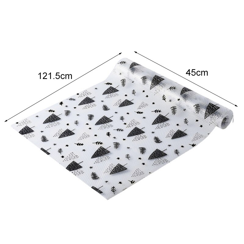 1 Roll Drawer Mat Oil-proof Moisture Kitchen Table Shelf Liner Waterproof Mats Cupboards Pad Cheapest Drawer Mat: 03