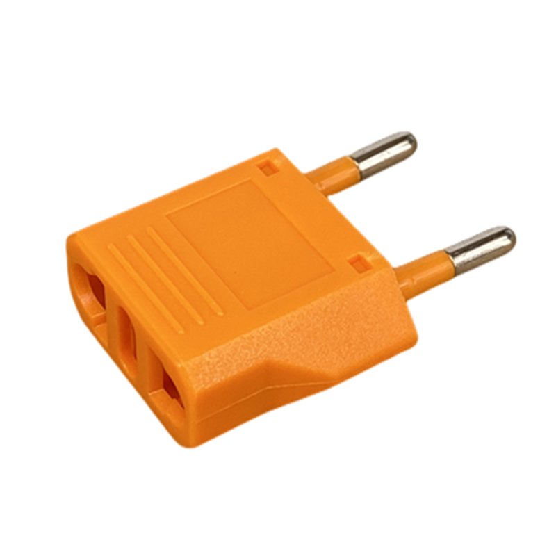 Vs naar eu stekkeradapter korea euro europees eu naar vs amerikaans australië rusland china reisadapter 2 -polige ac-omvormer stekker: Donkerblauw / Britse stekker